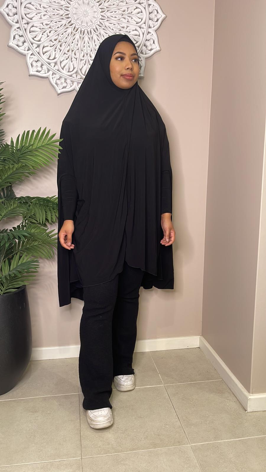 black sleeved jilbab