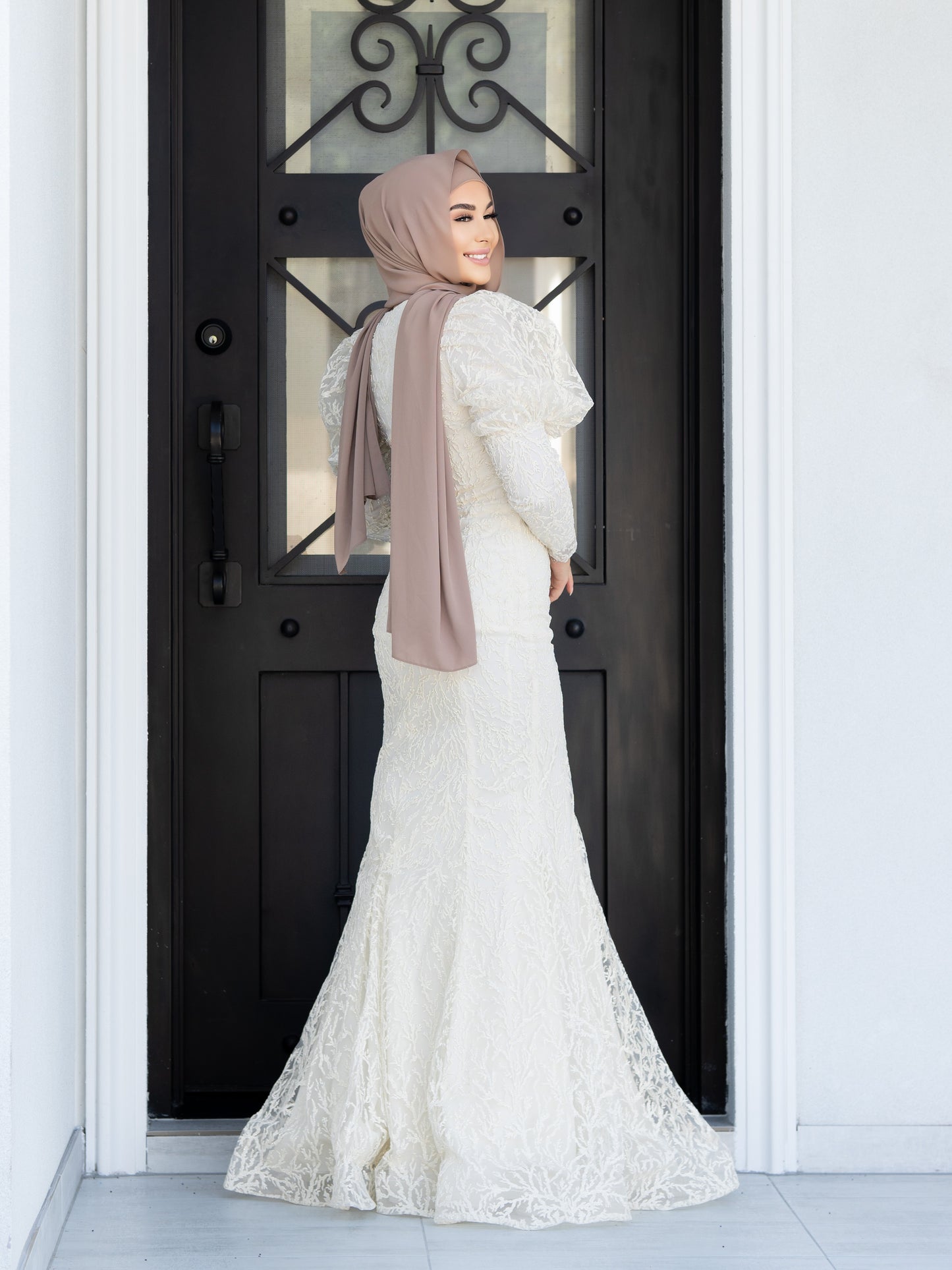 Israa White Gown