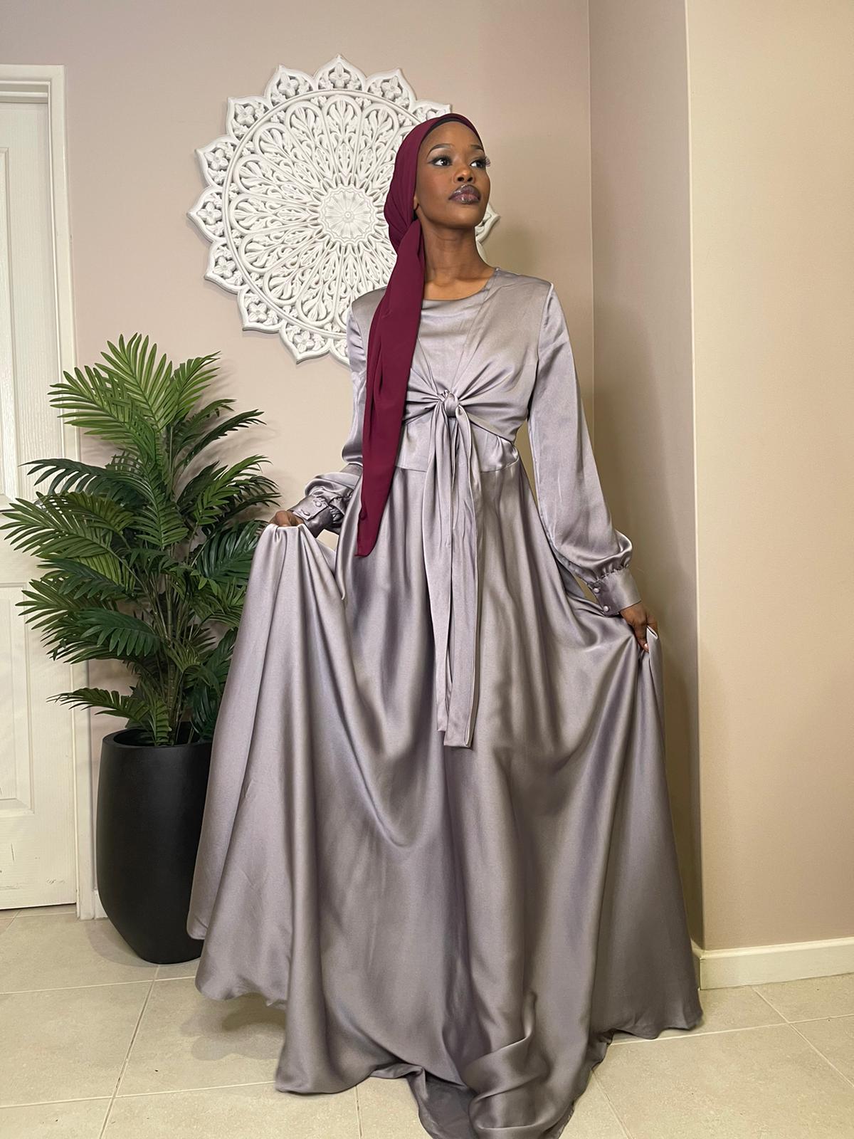Mariam Silver Gown