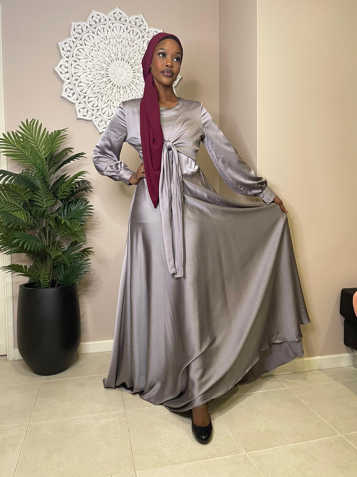 Mariam Silver Gown